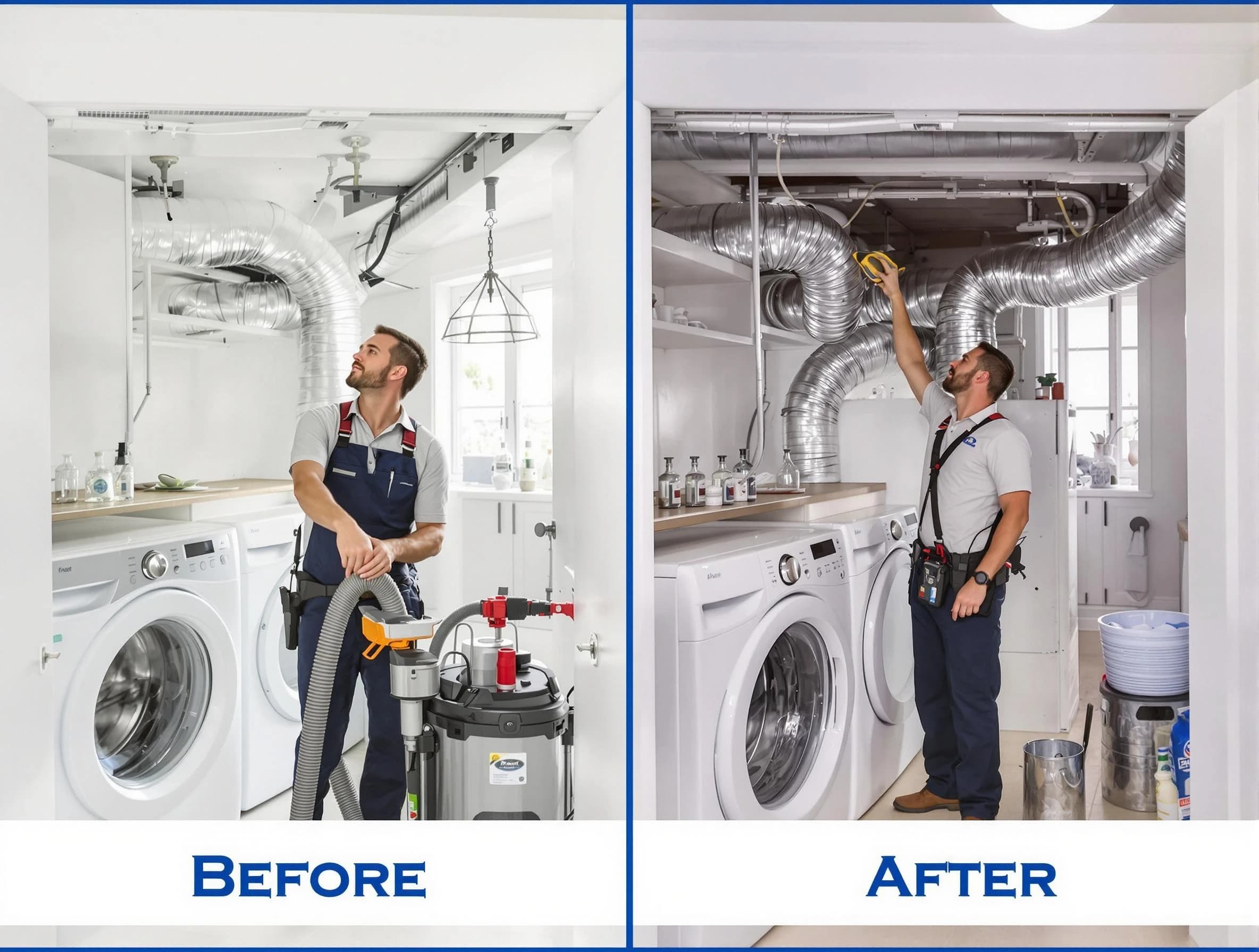 Expert gas dryer vent cleaning by Centerville Dryer Vent Cleaning in Centerville