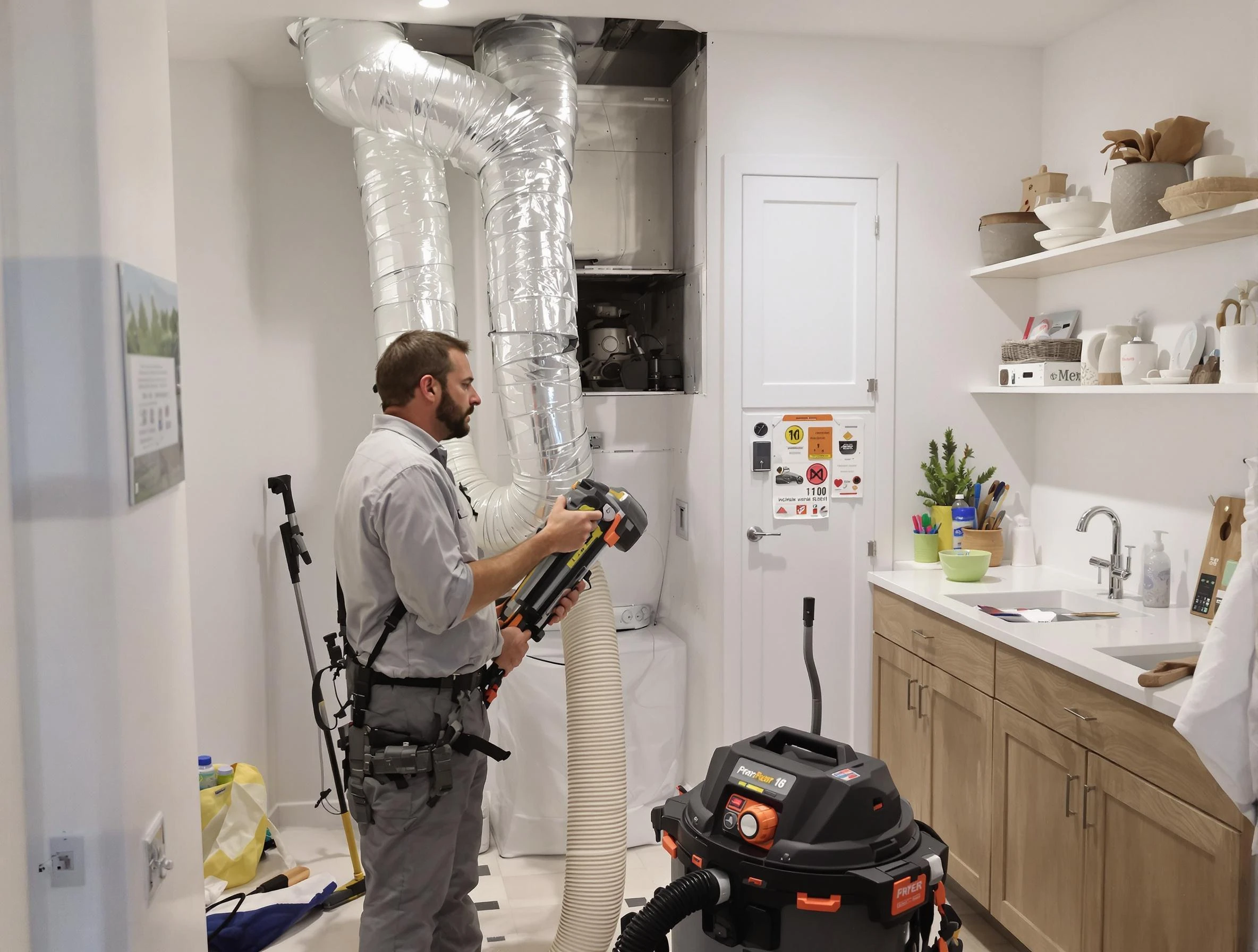 Clogged Dryer Vent Cleaning in Centerville